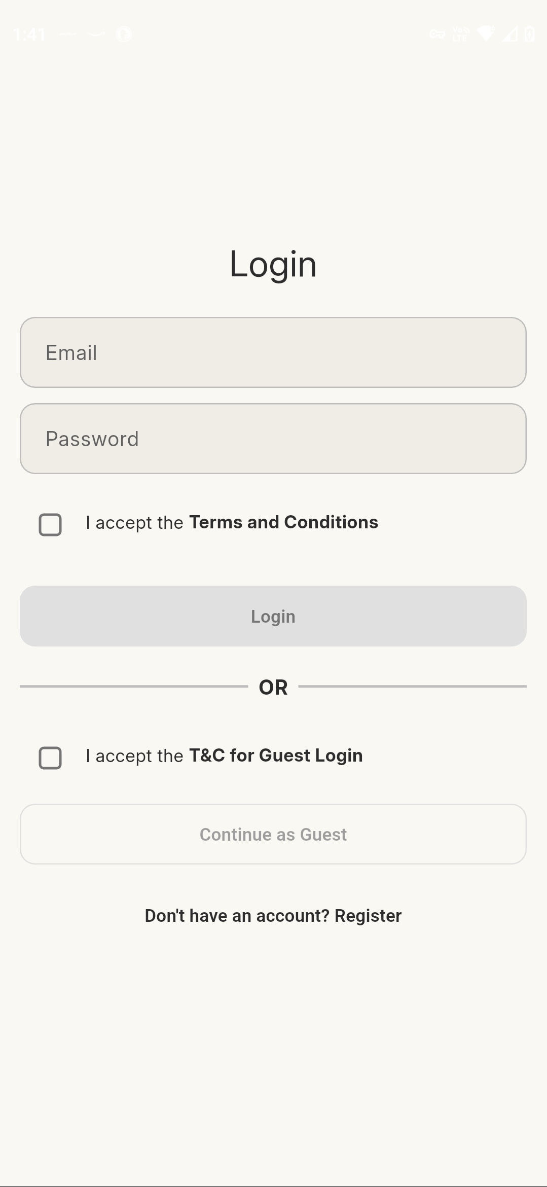 MyHealth sign in placeholder